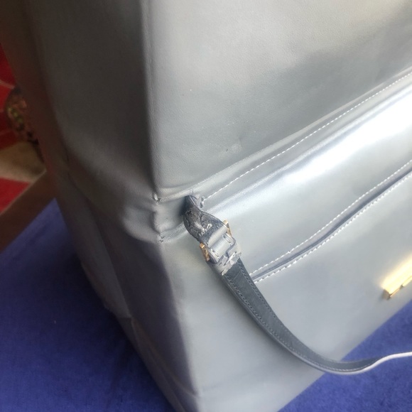 STELLA MCCARTNEY GRAY BECKETT FAUX NAPPA SHOULDER BAG - Picture 16 of 16